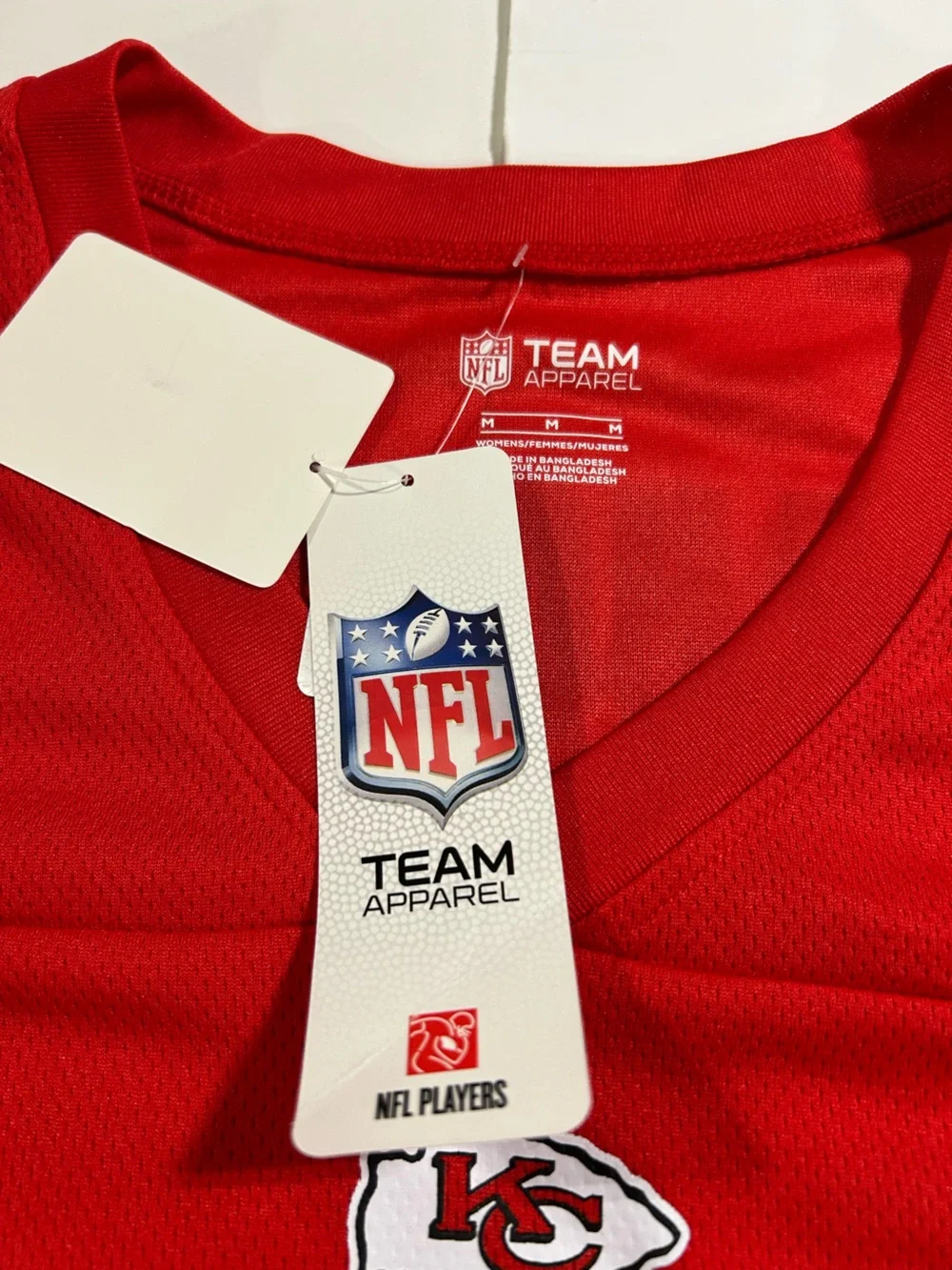 New! NFL Kansas City Chiefs NFLP #15 Patrick Mahomes Jersey Red